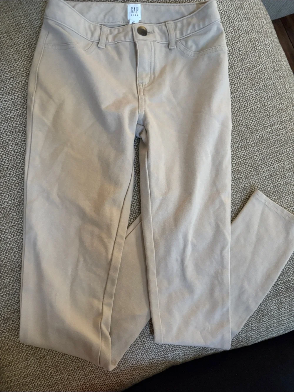 GAP Skinny Jeans in Light Beige